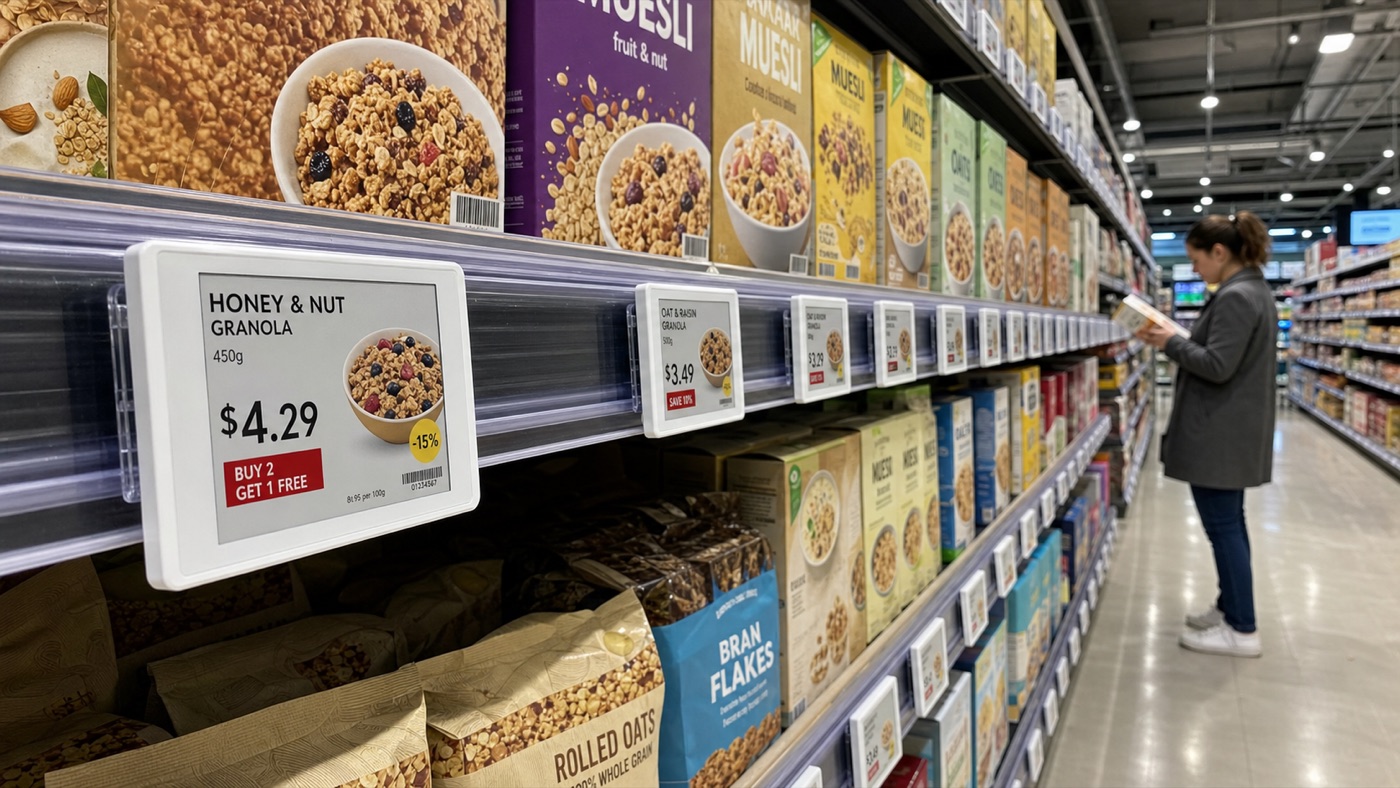 Electronic Shelf Labels portfolio view 1