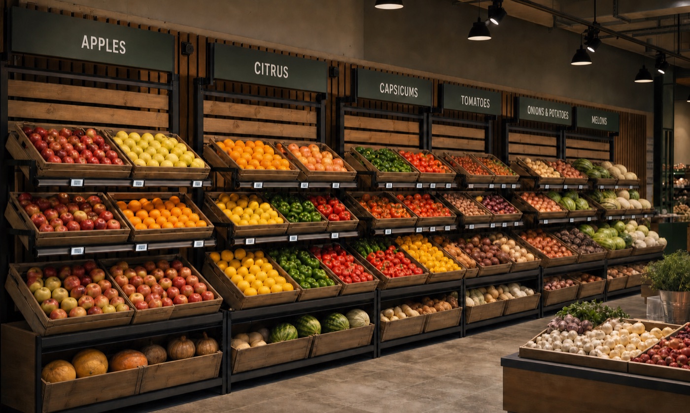 Produce Racking portfolio view 1